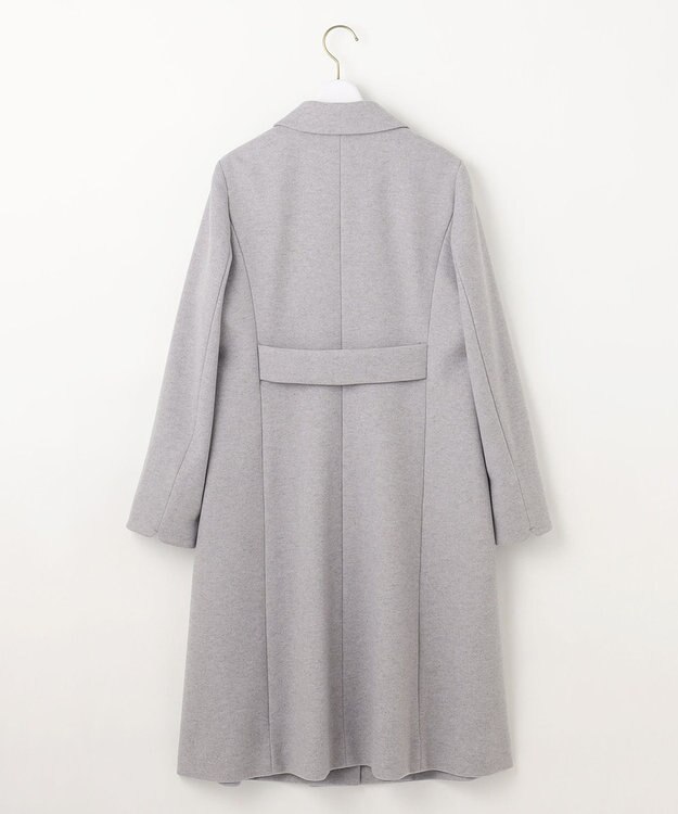 ANY SIS S ウールライクノーブルチェスター コート ライトグレー