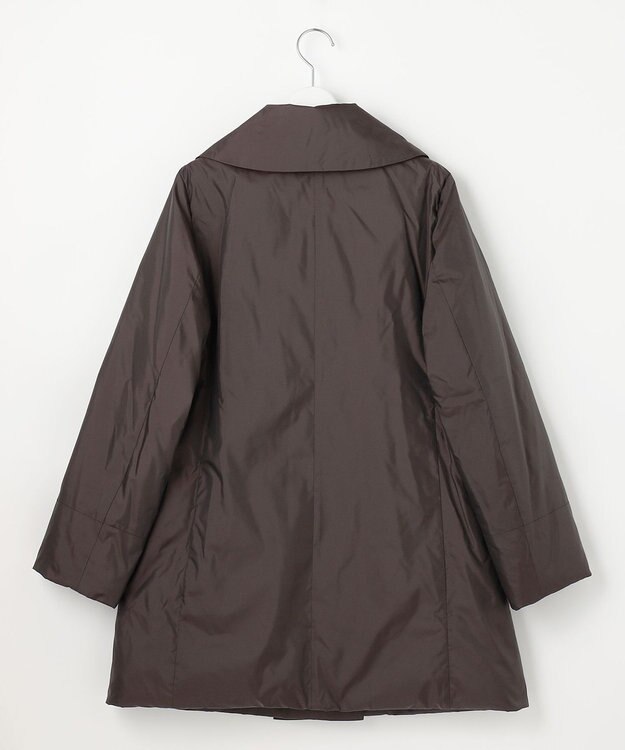 自由区 S 【撥水加工・洗える】ステッチレスダウン コート ブラウン