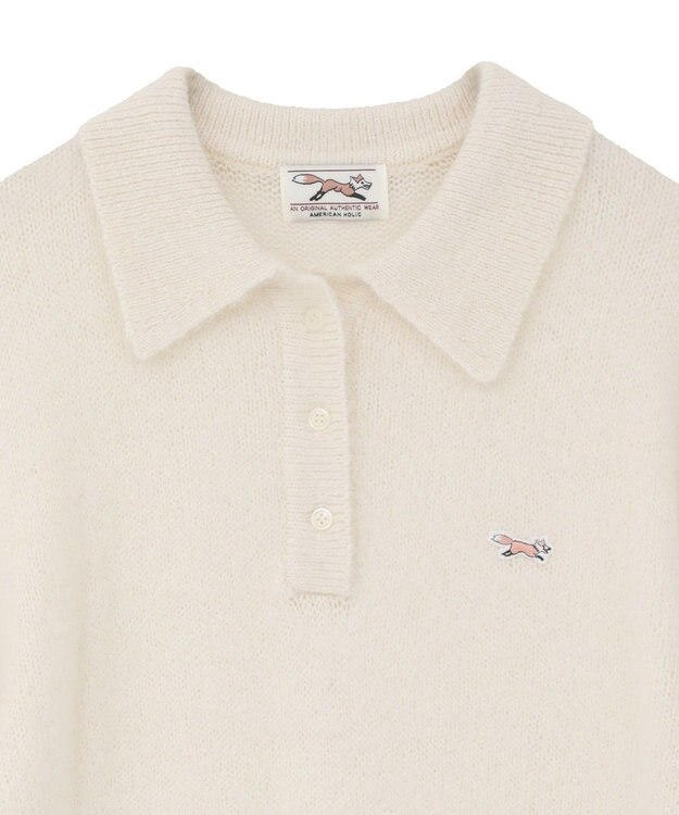 AMERICAN HOLIC PENNEY'Sニットポロシャツ Ivory