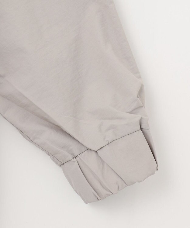 ANY フーデットレインコート グレー