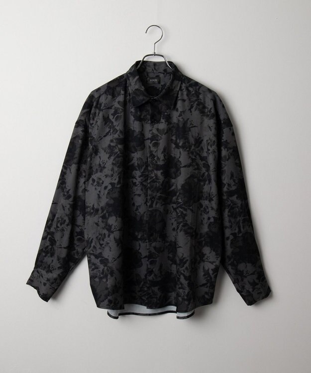 WEGO アムンゼンパターンBIGシャツ（LS） 柄2