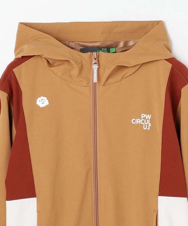 PW CIRCULUS 【ストレッチ素材】【WOMEN】トラックジャケット ゴルフウェア レディース ベージュ系