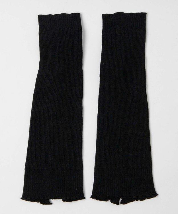 WEGO リボンレッグカバー ブラック