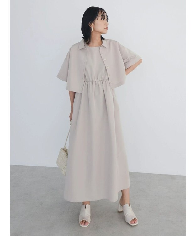 Green Parks armonia．ＳＥＴ２点　シャツワンピース Beige