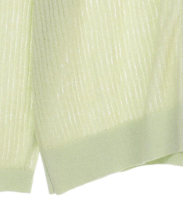 earth music&ecology スキッパールーズカーディガン Light Green