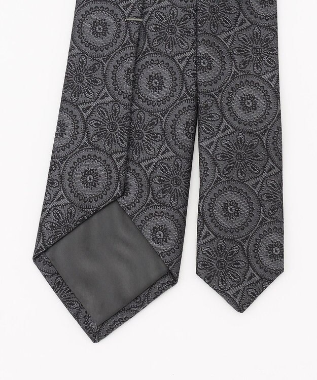 JOSEPH HOMME 【日本製】モスクジャガード　ネクタイ グレー系7