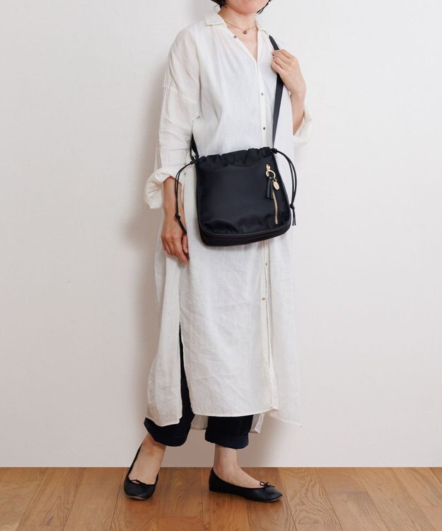 ACE BAGS & LUGGAGE HAyU × ace.  ユッカ ショルダーバッグ 17833 ブラック