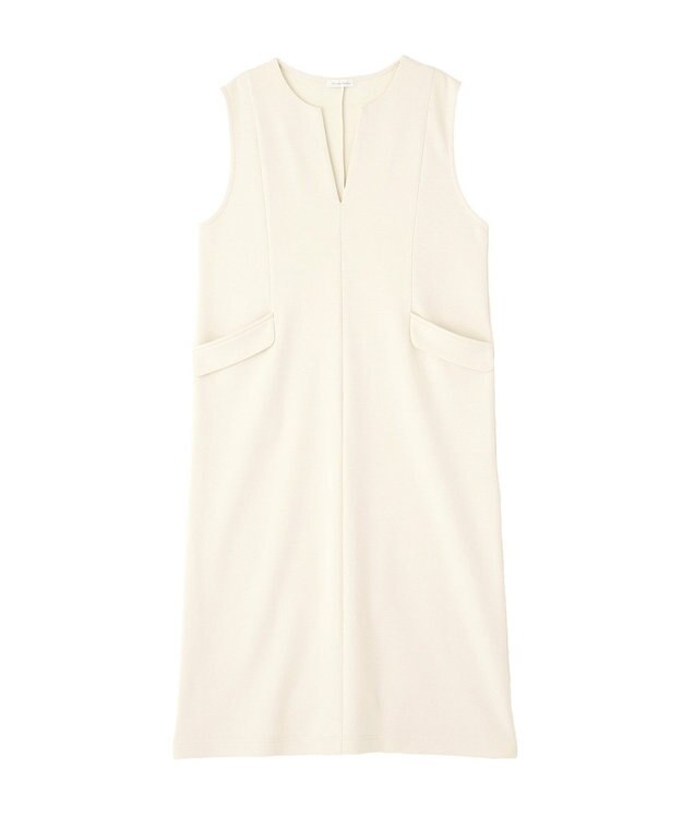 Green Parks 　ダンボールスキッパージャンパースカート Ivory