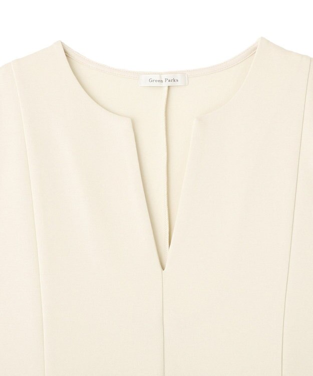 Green Parks 　ダンボールスキッパージャンパースカート Ivory