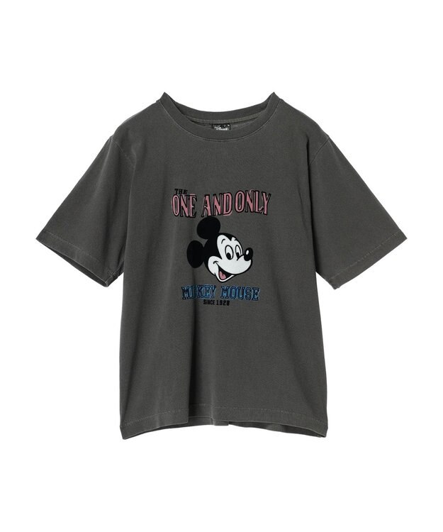 AMERICAN HOLIC フロッキーＰｔフェード加工Ｔ／Ｍｉｃｋｅｙ Charcoal Gray