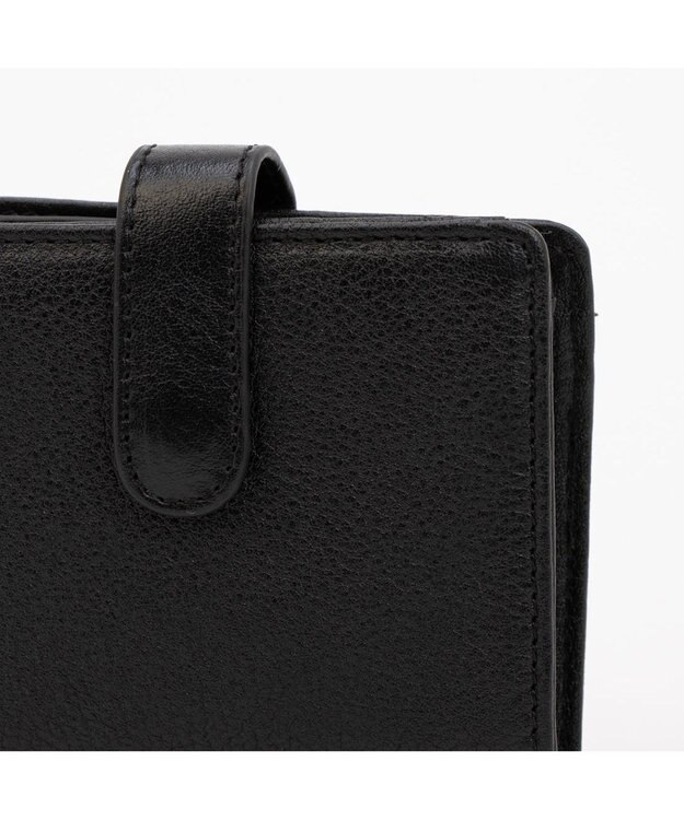 UNBILLION アトランタ ATLANTA / 牛革二つ折りカラーコンビウォレット ブラック