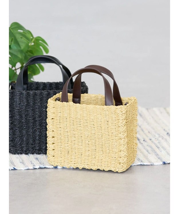 AMERICAN HOLIC ２ＷＡＹペーパースクエアミニショルダーＢＡＧ Beige