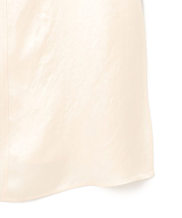 uncrave アセテートヴィンテージサテン キャミソールブラウス エクリュ