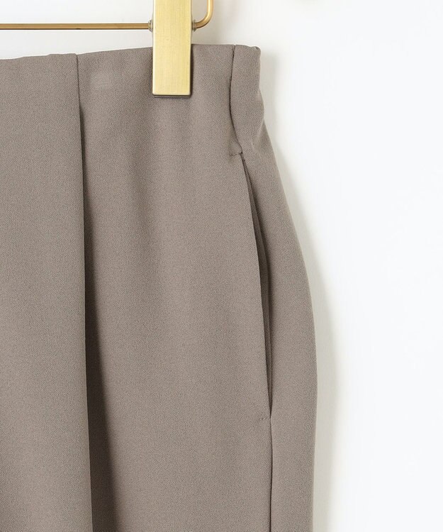 組曲 S 【WEB限定】スタイルアップジャージー パンツ ブラウン系