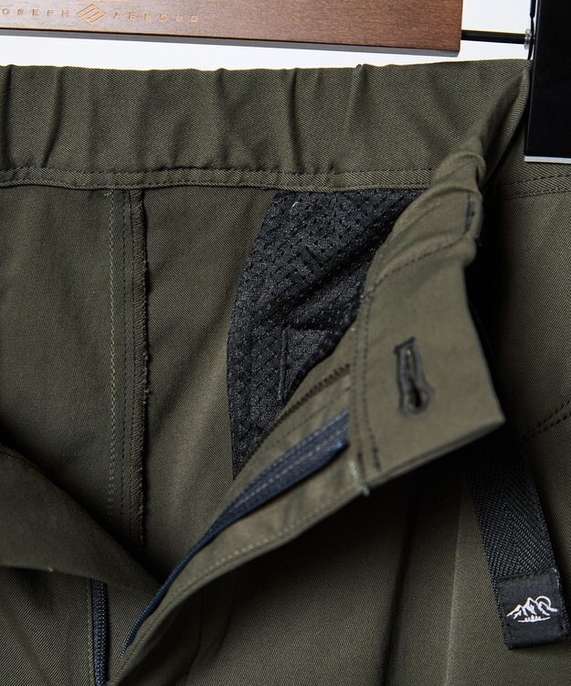 JOSEPH ABBOUD MOUNTAIN 【撥水/ストレッチ・キングサイズ追加！】コーデュラツイルストレッチ パンツ カーキ系