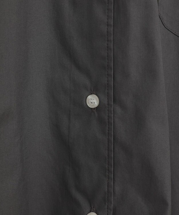 CRAFT STANDARD BOUTIQUE バンドカラーシャツ Stripe Gray