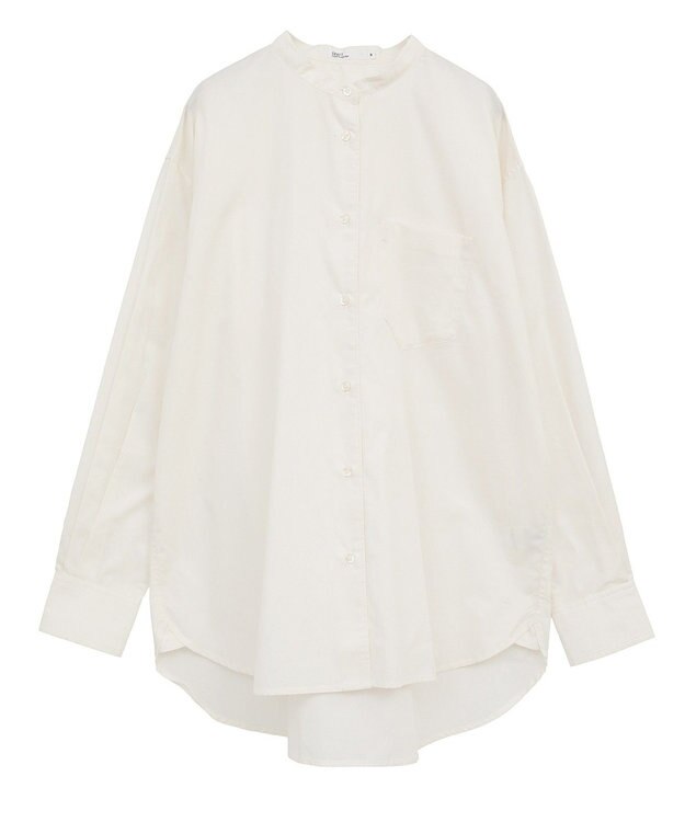 CRAFT STANDARD BOUTIQUE バンドカラーシャツ Off White