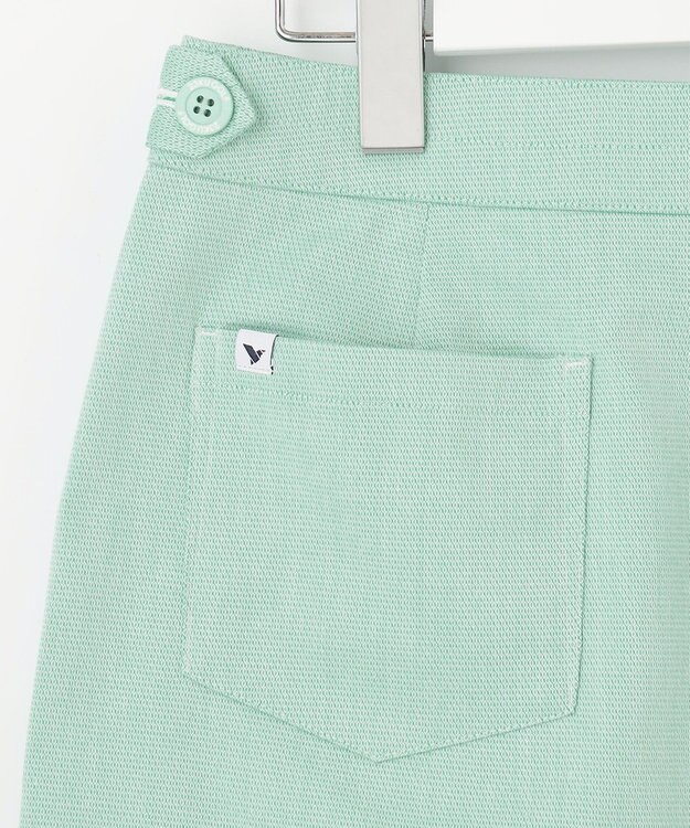 23区GOLF 【WOMEN】ハイパワーストレッチ シフォンコンビ スカート ピーコックグリーン系