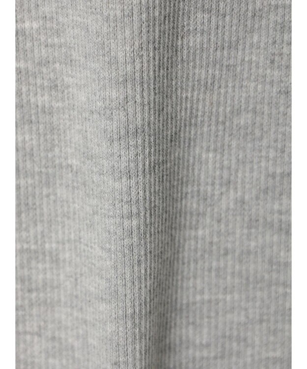 Green Parks 袖チュールドッキングリブプルオーバー Gray