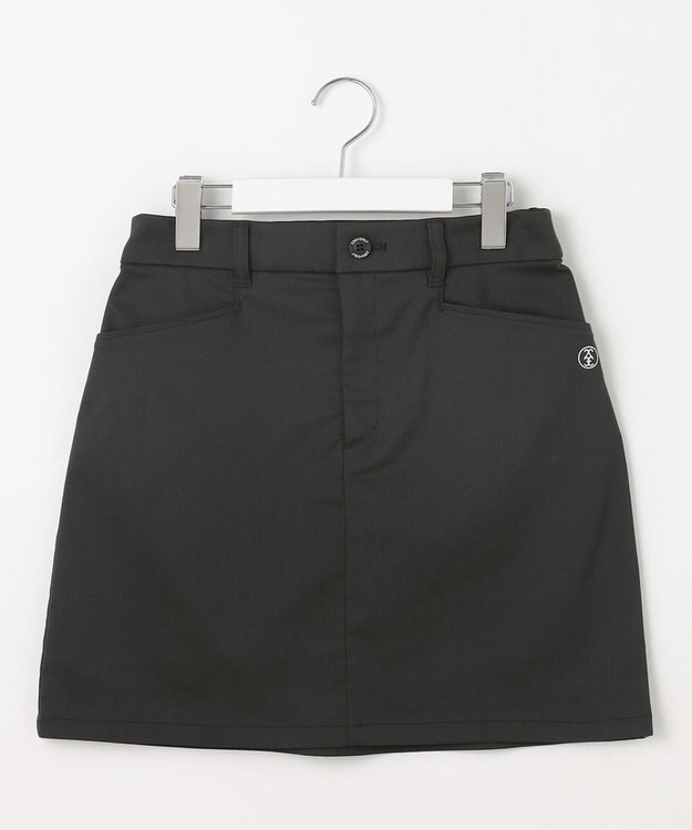 23区GOLF 【WOMEN】ベーシック台形シルエットスカート ブラック系