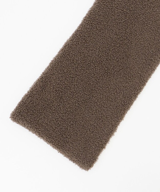 J.PRESS YORK STREET 【UNISEX】キルトマフラー カーキ系