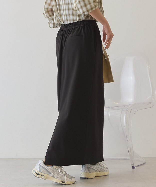 AMERICAN HOLIC 【イージーケア】ベイカータイトスカート Black