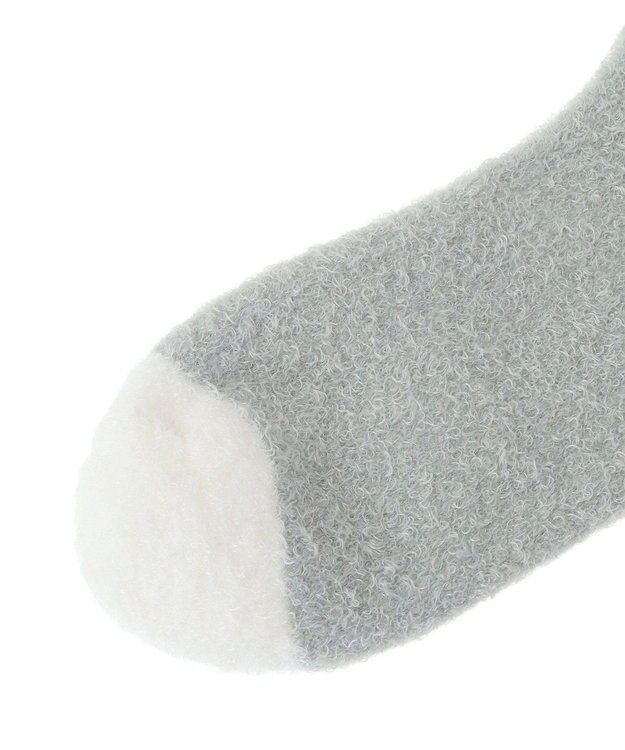 Green Parks Ｍｉｆｆｙ／ふわふわルームソックス Charcoal Gray