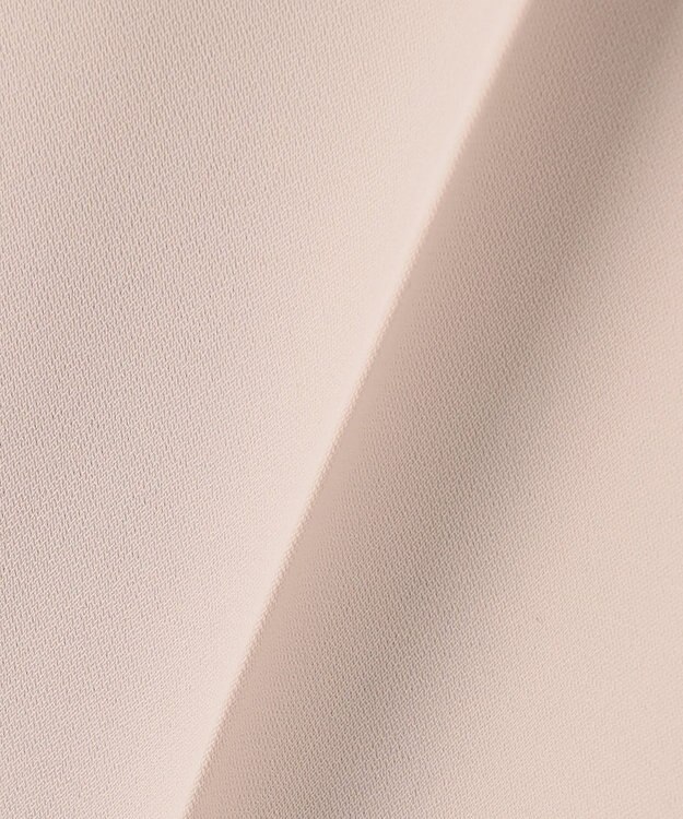 自由区 【XSサイズ～/洗える】ダブルフェイススーティング テーパードパンツ ピンク系