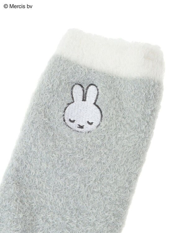 Green Parks Ｍｉｆｆｙ／ふわふわルームソックス Charcoal Gray