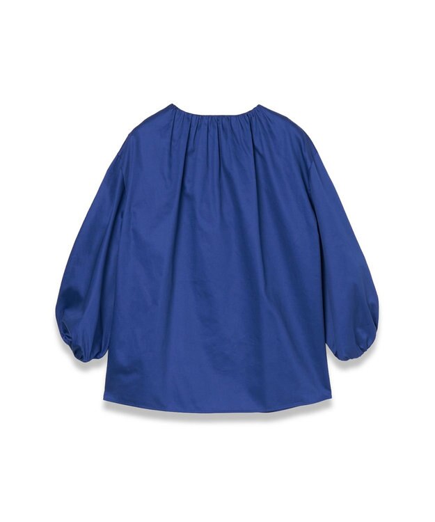 JOSEPH 【洗える】コットンサティーン　ブラウス Cobalt