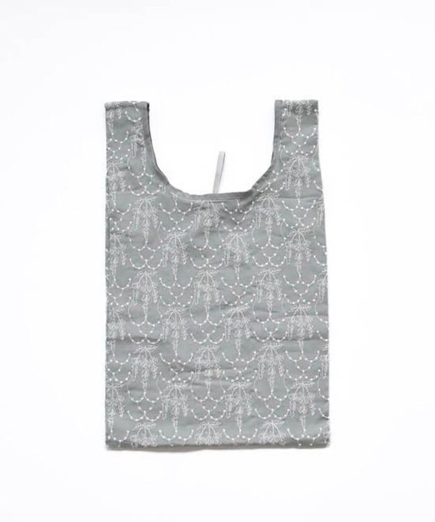 AND WOOL イラカ柄刺繍のバッグ ブルー