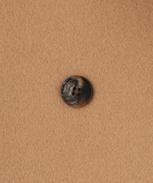 J.PRESS LADIES Pureラムウール ダブル ロングコート キャメル系