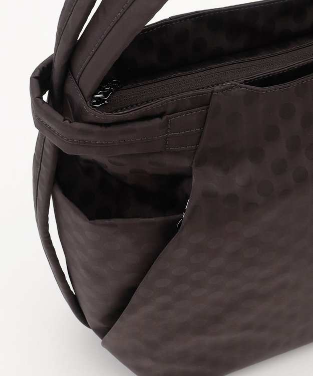 Y'SACCS 【大人のおしゃれ手帖10月号掲載】市川実和子×Y'SACCS　ドット2WAYリュック チョコ