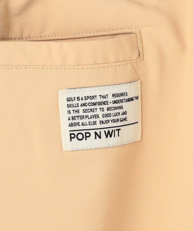 PW CIRCULUS 【WOMEN】サイドボタン デザインパンツ ゴルフウェア レディース ベージュ系