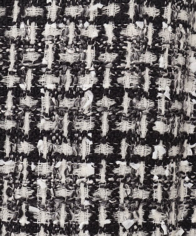 GRACE CONTINENTAL ミディツイードジャンパースカート バイカラー