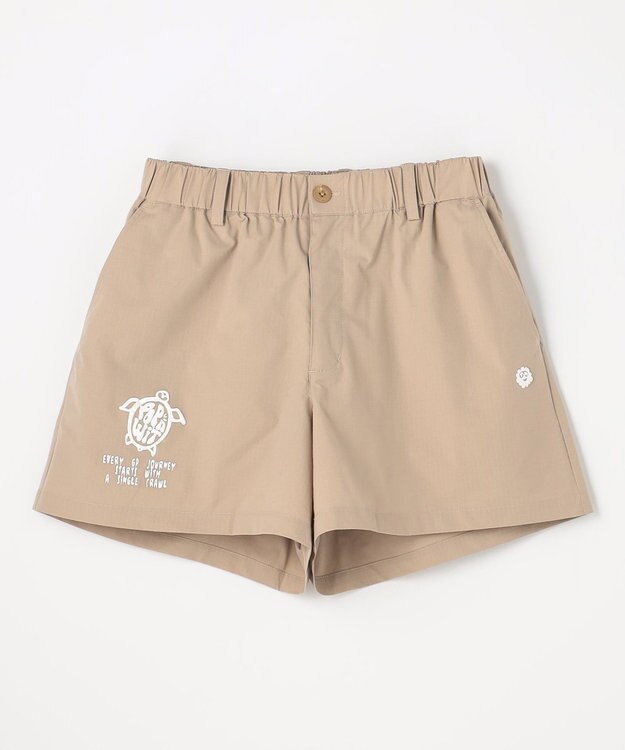 PW CIRCULUS 【ｗOMEN】TURTLE MOTIFイージーショーツ ゴルフウェア レディース ベージュ系