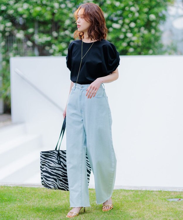 23区 L 【SLOW/一部店舗限定】SLOW DENIM カーヴィーデニム サックスブルー系