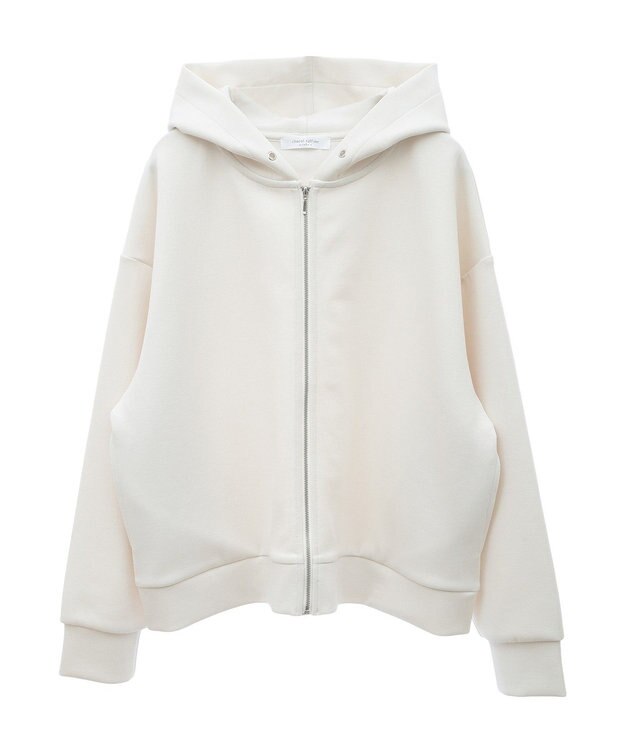 Green Parks Ｓｏｆｔ　Ｃｕｓｈｉｏｎ　ダンボールＺｉｐパーカー Ecru