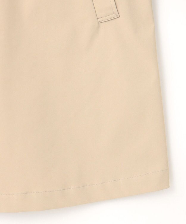 J.PRESS LADIES 【洗える】ソロテックス ドライツイル ノーカラー コート ベージュ系