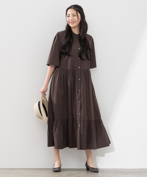 ONWARD Reuse Park 【組曲】ワンピース春夏 ブラウン