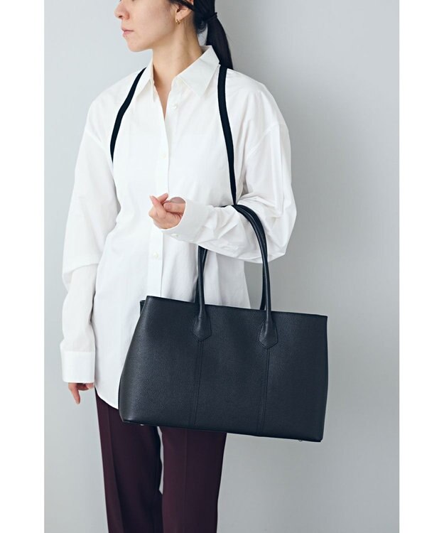 MIYABIYA 【本革・日本製】　TOTE BAG ブラック