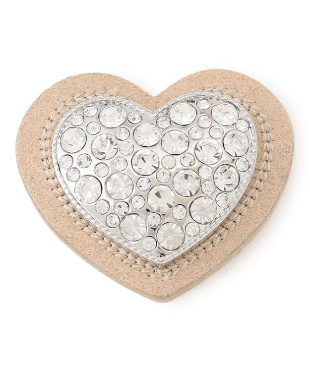 UNFILO 【マグネット】ハートブローチ シルバー