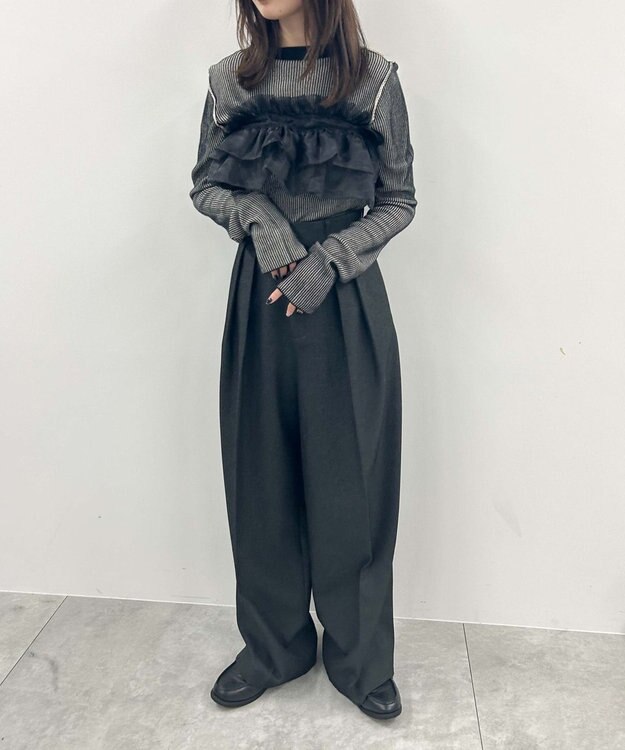 WEGO マルチWAY付けフリル 柄3