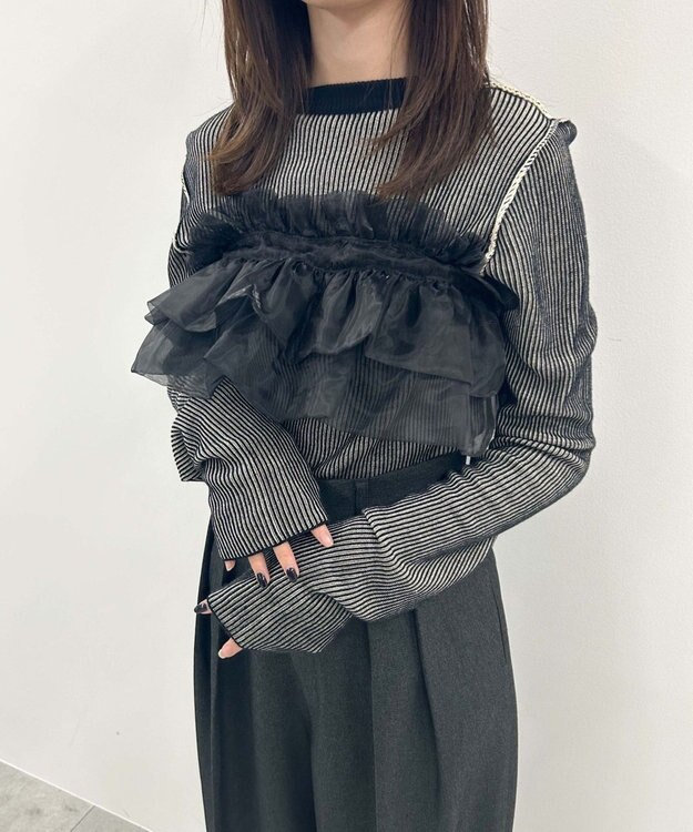 WEGO マルチWAY付けフリル 柄3