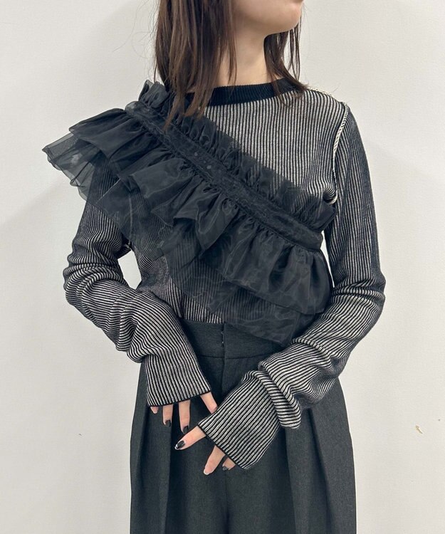 WEGO マルチWAY付けフリル 柄3