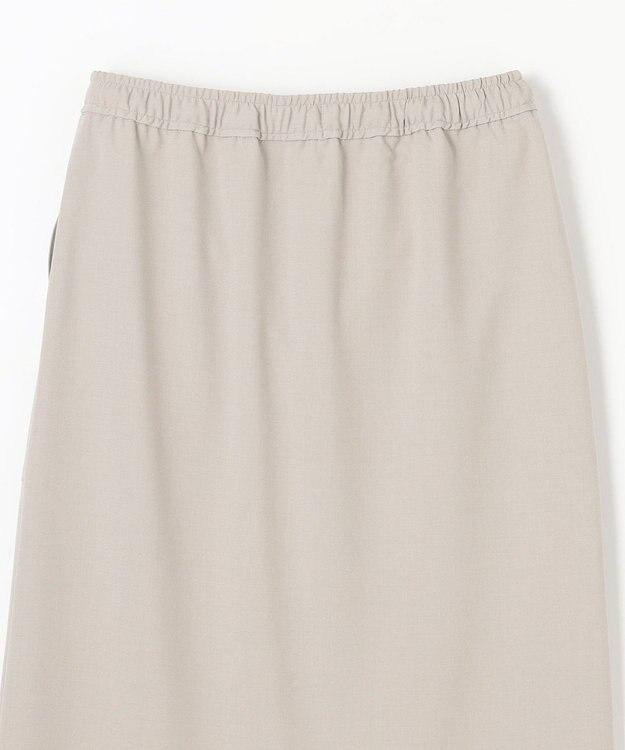 ANY 【接触冷感/UVケア/ウエストゴム/洗濯機可能】イージケアタイトスカート グレージュ