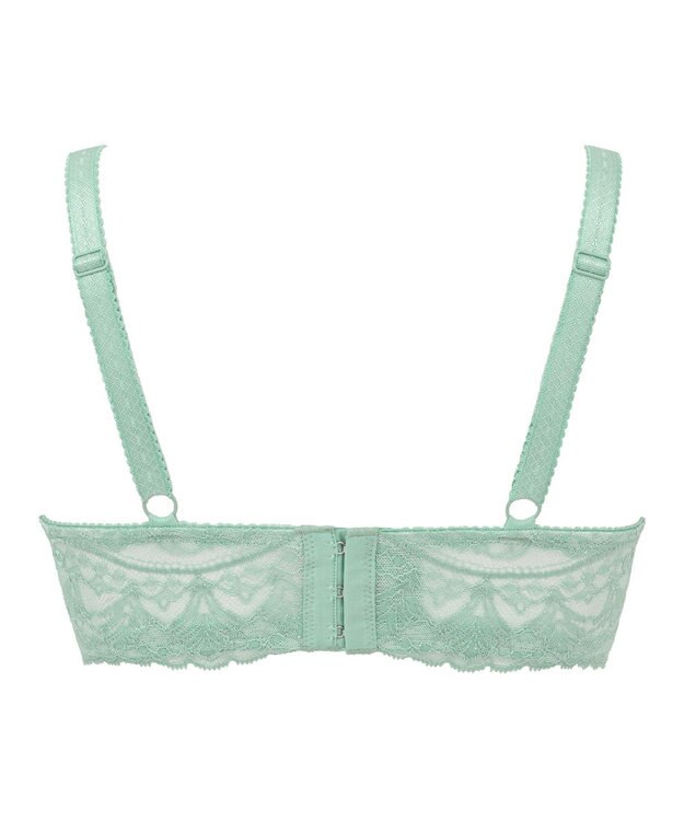 BRADELIS New York 【BRADELIS New York/ 育乳ブラ・STEP2 寄せる】ベルステップ2ブラ25S1 ブラデリス 補正 ブラジャー 谷間を作るブラ ダスティグリーン