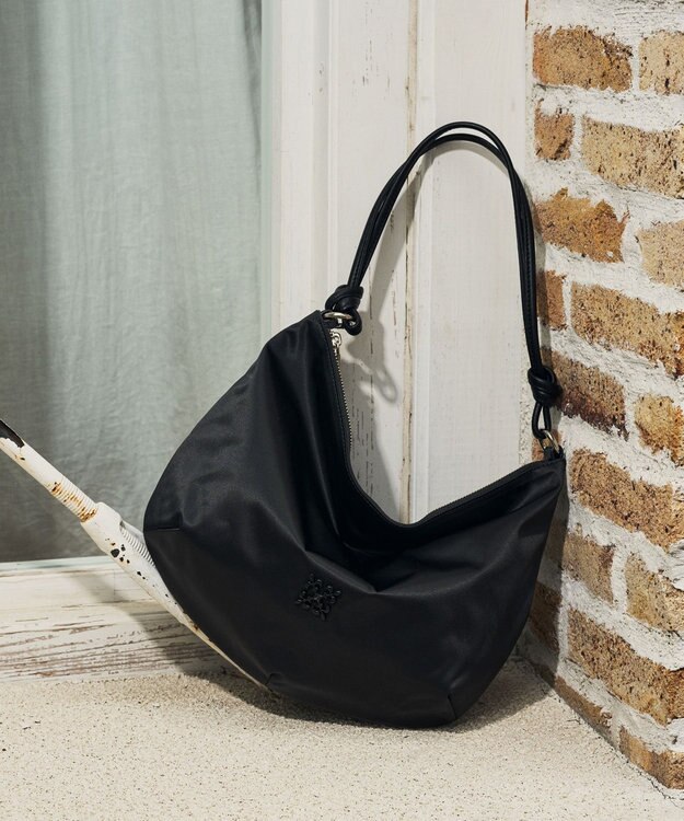 russet クラウズナイロン2WAYショルダーバッグ(CE-1621) Black