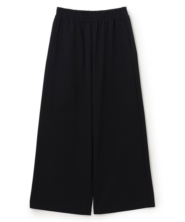 UNFILO FINE MOVE ワイドパンツ ブラック