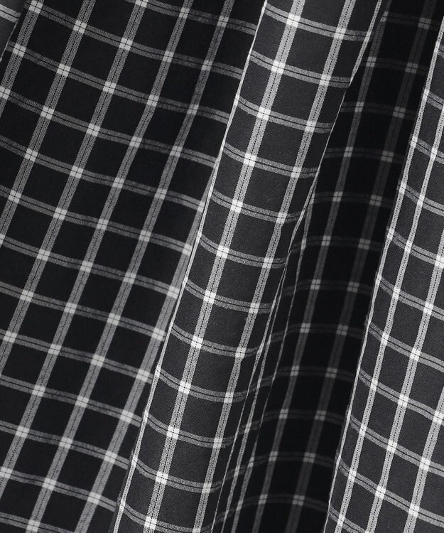 ANY L 【ウエストゴム】タックギャザーフレアスカート チェック